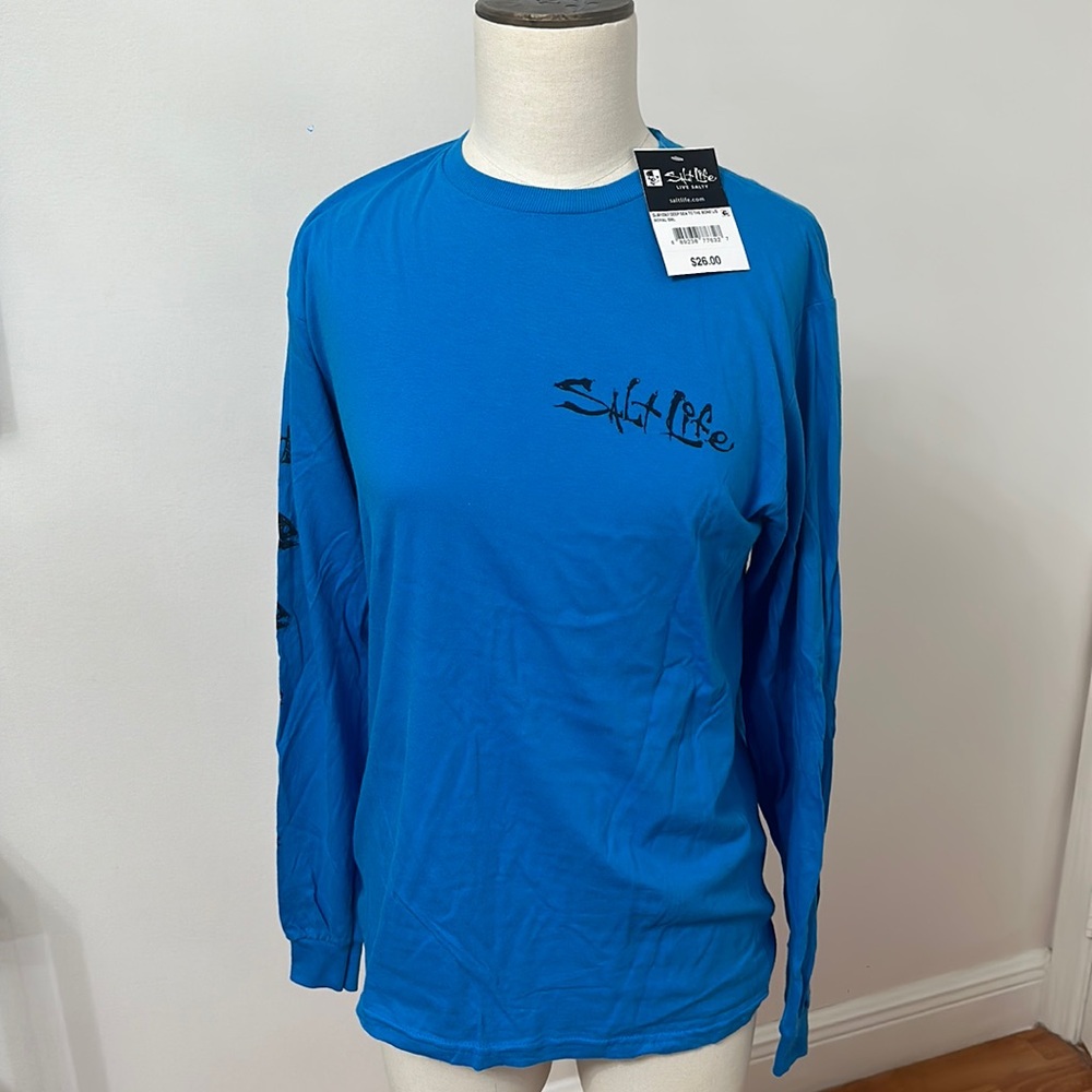 Salt life unisex long sleeve shirt new with tag